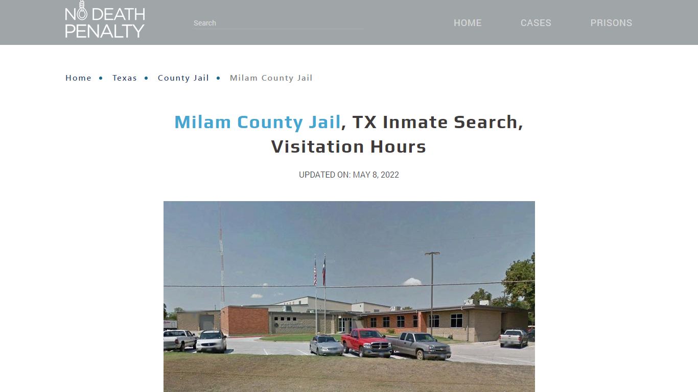 Milam County Jail, TX Inmate Search, Visitation Hours